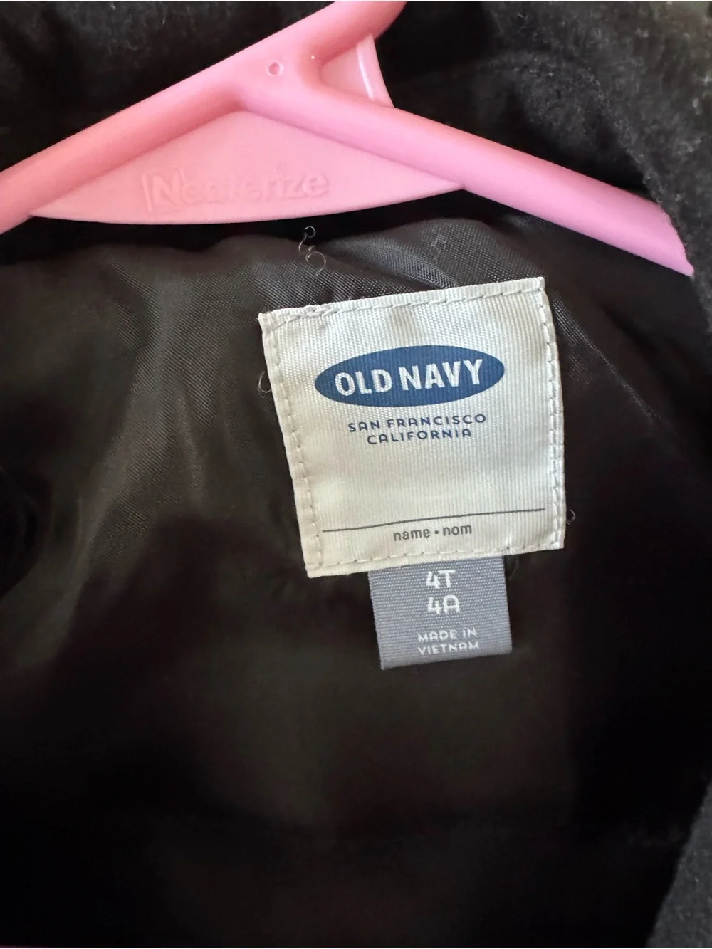 Old Navy Girls' Dark Brown Double-Breasted Peacoat